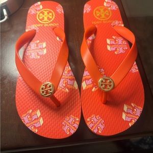 Brand New Authentic Tory and Burch Flip Flops